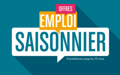 Emplois saisonniers : ouverture des candidatures !
