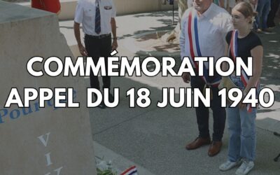 Cérémonie de commémoration de l’appel du 18 juin 1940